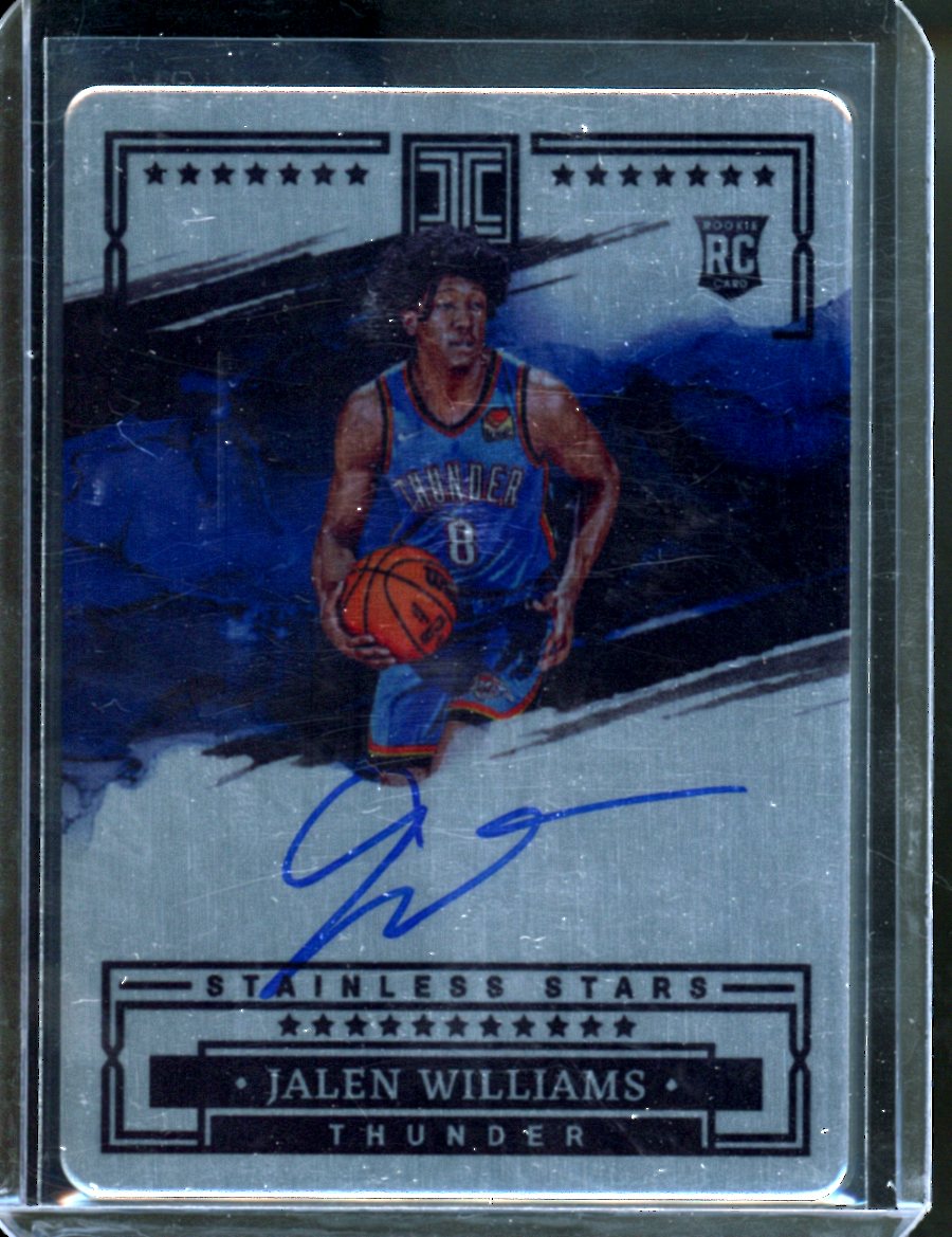 2022/23 Panini Impeccable Jalen Williams Rookie Stainless Stars Auto / –  Trading Card Market