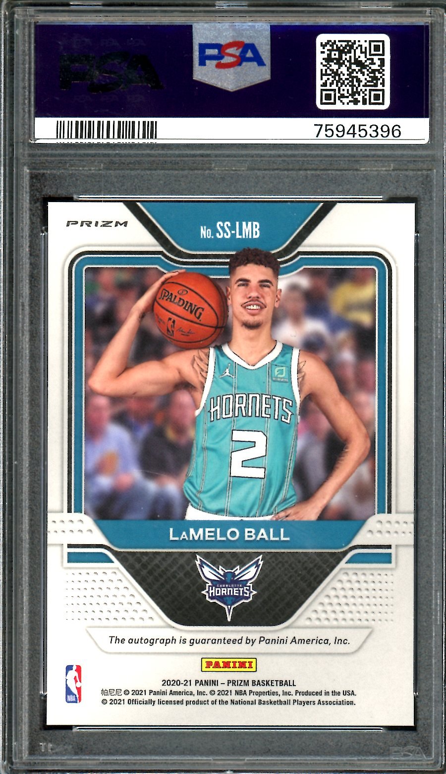 2020/21 Panini Prizm LaMelo Ball Rookie Sensational Signatures Red Choice PSA 10/10 Hornets - Trading Card Market
